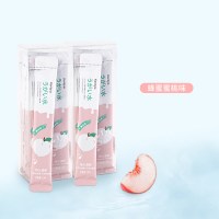 koroyu便携漱口水蜂蜜益生菌口腔清洁护理除口臭男女|蜂蜜蜜桃味 10条/盒*2盒装