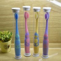 3-12岁儿童牙刷软毛护龈小宝贝不伤牙可爱卡通小巧刷头安心刷小嘴|3-12岁粉+蓝+紫+黄12支管装