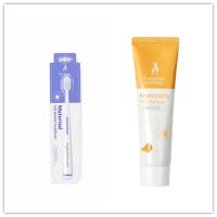 漱口水除口臭牙膏美白口臭祛黄牙刷成人家用孕妇学生便携|软毛牙刷+牙膏(随机发留言标注口味) +唇膏