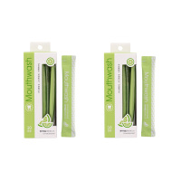 漱口水便携一次性祛口臭清新口气漱口水女士|青柠海盐清新漱口水*2盒