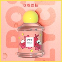pwu果汁漱口水女士便携一次性500ml瓶装漱口水清新口气儿童漱口水|玫瑰荔枝*1瓶 500ml
