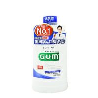 日本gum牙周护理漱口水口气清新日用夜用2种任选口臭温和防蛀|500毫升日用清新薄荷1瓶