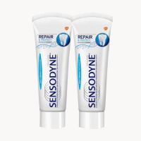 专业修复感牙膏缓解牙齿酸痛温和靓白美白呵护口气清新|2支 100g