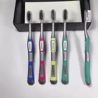 牙刷超细软毛牙刷成人软毛牙刷竹炭牙刷儿童牙刷牙刷多规格可选|10只银竹炭牙刷