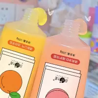 小苏打牙膏高颜值女学生美白去口臭牙齿变白去黄水果味|早晚2支[香橙+水蜜桃]+2支牙刷
