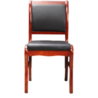 致恒华木401会议椅ZHHM-Y007(实木)