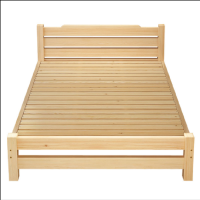 致恒华木实木床ZHHM-C006（1米）