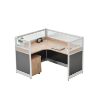 致恒华木屏风工位单人位ZHHM-Z004（不含柜）