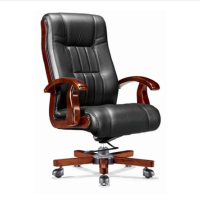 致恒华木真皮班椅ZHHM-Y016(可升降)