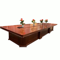 致恒华木实木皮4.8米办公会议桌ZHHM-H007(适用35㎡)