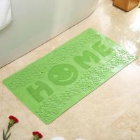 浴室按摩防滑垫卫浴防滑吸盘脚垫淋雨大号PVC地垫 HOME防滑垫-绿色 40*70cm