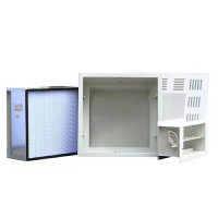 高效送风口四件套自净器风阀高效过滤器散流板罩中央空调出风口 烤漆630(风量1500)