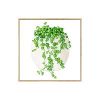 新款5d钻石画满钻石绣现代北欧清新花卉三联画餐厅贴钻十字绣卧室 三联画圆钻满钻总尺寸240x80厘米[单幅80