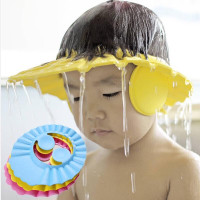 9.9专区 10元商品免邮 十元 新人专享 9块9宝宝洗头帽儿童防水小孩洗澡神器护耳浴帽婴幼儿 3个装