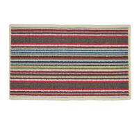 9.9专区 10元商品免邮 十元 9块9 彩条前地垫 脚垫地毯 防滑垫浴室垫口吸水地垫 54*33cm