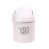 9.9免邮专区 10元商品免邮 10元商品 迷你桌面杂物收纳桶家用带盖小垃圾桶