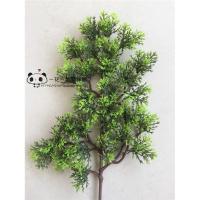 半个许仙仿真松针柏树枝假花松树盆栽松枝道具干花塑料花松树叶子假美人松 大号龙柏(高度65公分)