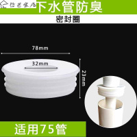 半个许仙地漏胶密软管螺旋式封塞下水管封闭圈家用厨房洗衣机排水管接头