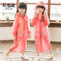 半个许仙男童上学一年级雨具儿童雨衣雨披小女孩通用女童可爱宝宝卡通