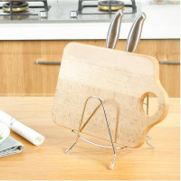 半个许仙厨房刀架 砧板架 菜板刀具置物架 不锈钢刀座 刀具架