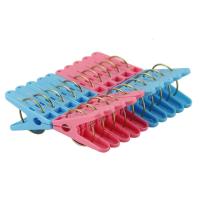 半个许仙强力圆弹簧晒衣夹 居家便利晾衣夹多用途晾衣夹晾晒夹衣服防风被夹-20个装