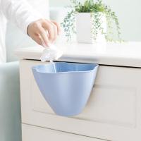 半个许仙 创意橱柜置物垃圾桶床头柜壁挂垃圾桶花朵形悬挂式厨房厨柜垃圾桶