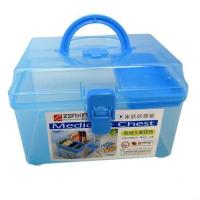 半个许仙顺瑞巨多功能家用药箱手提式小号药品收纳盒家庭保健箱户外急救箱医药箱子 颜色随机