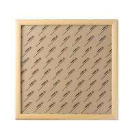 半个许仙33/38/50正方形画框 挂墙相框木质卡纸宣纸书法国画装裱画框 实木红木色 (空白框)适合放66*33cm作品