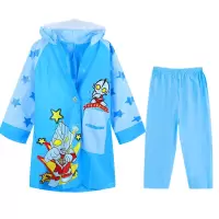 半个许仙儿童雨衣雨裤套装男生雨披大童雨衣雨鞋宝宝幼儿防水雨具生活日用创意家居