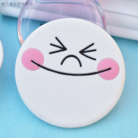 半个许仙卡通布朗熊可妮兔迷你随身小镜子便携化妆镜生活日用创意家居 企鹅布朗