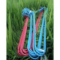 半个许仙晾床单的大衣架床单被单晾衣架加粗大号被套浴巾晾晒毛巾架晒被架 [红色]90厘米加粗衣架