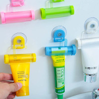 半个许仙5个装手动挤牙膏器懒人神器洗面奶护手霜挤压器创意挤压式牙膏夹抖音同款 随机色5个装