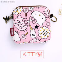 半个许仙简约大容量姨妈巾收纳包便携拉链巾包月事包卫生巾收纳包生活日用创意家居