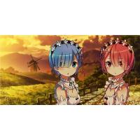 半个许仙超大动漫海报 初音 ser 雷姆 李白 忘羡自粘宿舍壁纸 01 正向100*200