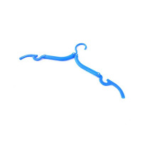 半个许仙晾衣绳晒被绳户外旅行挂衣绳加粗8米 出差衣架旅游旅行衣架折叠便携魔术衣架塑料防滑晒衣架