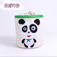 半个许仙儿童玩具毛绒玩具收纳桶可爱收纳筐装玩具的箱子带盖防尘