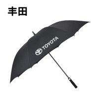 半个许仙全纤维加大抗风直杆高尔夫伞 奔驰4S店汽车供应车标雨伞批发2020款 丰田