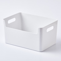 半个许仙厨房多功能收纳盒橱柜分隔储物盒桌面杂物收纳分类整理盒塑料 宽款(大号)