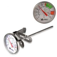 半个许仙咖啡温度计厨房测牛奶打奶泡巧克力食品拉花针不锈钢笔式可夹指针