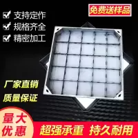 304不锈钢井盖方形隐形装饰窨井盖圆形雨水井盖排水沟格栅盖板