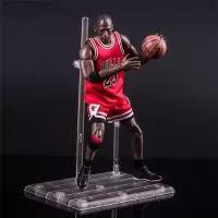 NBA篮球球星手办乔丹库里詹姆斯明星模型人偶公仔玩偶摆件 浅黄色