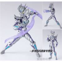 SHF 系列 赛罗 极限形态 关节可动手办模型摆件 赛罗银色(国产) 单个手办+支架