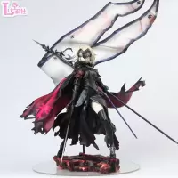 手办动漫二次元 Fate/Grand Order黑贞德/圣女贞德周边模型摆件 一破黑贞德约47CM