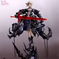 手办动漫二次元fate清姬远坂凛saber塞巴莉莉阿尔托利亚周边摆件 骑马阿尔托利亚约45CM