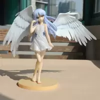 天使的心跳手办天使立华奏模型Angel Beats公仔玩偶动漫周边摆件 天使之翼立华奏高约30cm
