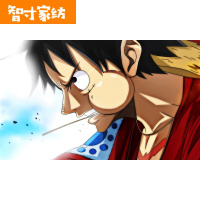 半个许仙浪漫符号 海贼王海报路飞索隆娜美宿舍超大动漫墙贴壁画可定制 [定制专拍] 200x100定制联系客服室内写真背胶