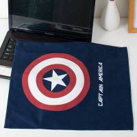 笔记本电脑遮尘布 防尘罩盖布简约现代主机音响盖巾保护套布艺防尘遮盖布 队长