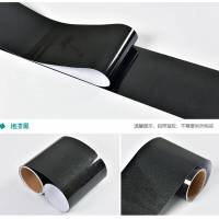 自贴护墙板收边条仿古衣柜花边贴纸墙贴 装饰腰线壁纸防水外墙厨 银檀木/5米价 特大