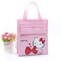 半个许仙卡通可爱儿童手提袋装书袋可装水杯学生补习袋补课包中小学生书袋美术包家居整理收纳包