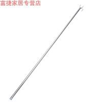 挑衣杆不锈钢晒衣真正杆撑衣叉撑挑杆收衣杆挑衣衣竿不锈钢晾衣取收家用加厚晾晒挂衣衣11